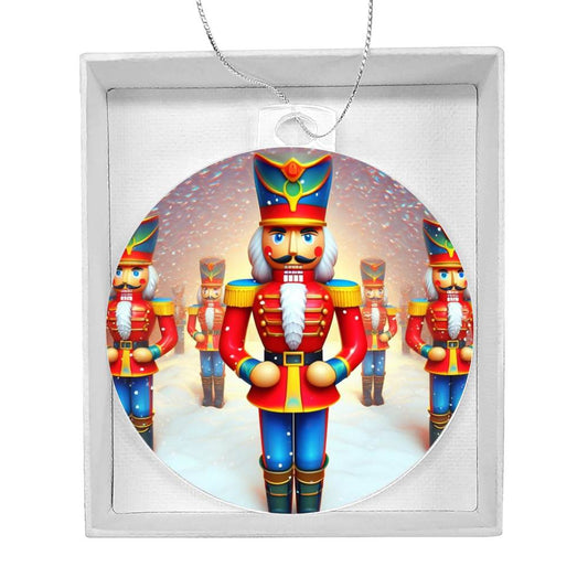 Acrylic Christmas Tree Ornament Toy Soldiers - Perfect for Holiday Decor and Gifts-[Heartfelt Family Gift]