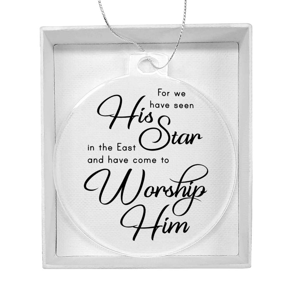 Bible Quotes Religious Christmas Ornament-[Heartfelt Family Gift]