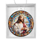 Jesus Stain glass effect Acrylic Christmas Ornament-[Heartfelt Family Gift]