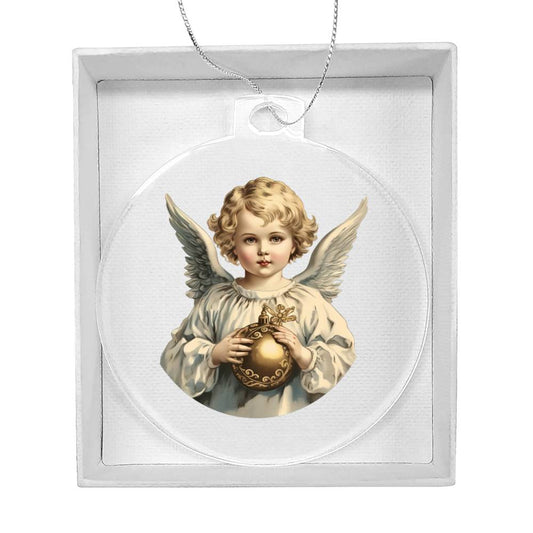 Angel Christmas Tree Ornament - Festive Holiday Decoration-[Heartfelt Family Gift]
