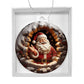 Santa Acrylic Ornament-[Heartfelt Family Gift]