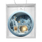 3D Winter Scene Acrylic Ornament - Festive Home Decor - Unique Gift-[Heartfelt Family Gift]
