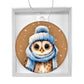 Winter Owl Christmas Ornament - Festive Holiday Decoration for Tree - Handcrafted Winter Bird Decor-[Heartfelt Family Gift]
