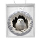 Snowman Acrylic Ornament-[Heartfelt Family Gift]
