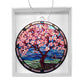 Cherry Blossom Acrylic Christmas Ornament - Festive Holiday Decor-[Heartfelt Family Gift]