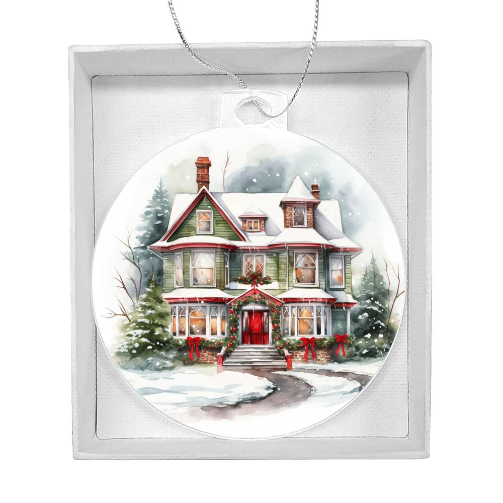 Victorian Christmas Ornament - Festive and Detailed Holiday Decor-[Heartfelt Family Gift]
