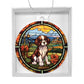 Beagle Christmas Ornament - Adorable Acrylic Holiday Decor for Dog Lovers-[Heartfelt Family Gift]