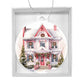 Victorian Houses Christmas Ornament - Acrylic Holiday Decor-[Heartfelt Family Gift]