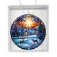 Holiday Deer in Snow Ornament - Christmas Tree Decor-[Heartfelt Family Gift]