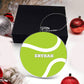 Personalized Tennis Player Christmas Tree Ornament-[Heartfelt Family Gift]