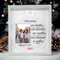 Personalized Friend Bestie Christmas Ornament-[Heartfelt Family Gift]