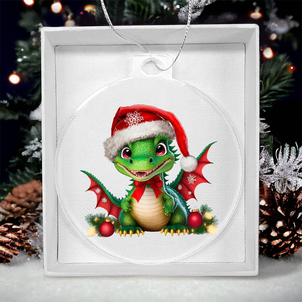Dinosaur Acrylic Ornament-[Heartfelt Family Gift]