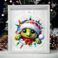 Turtle Breakaway 3D Effect Acrylic Ornament-[Heartfelt Family Gift]