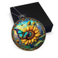 Sunflower Acrylic Ornament-[Heartfelt Family Gift]