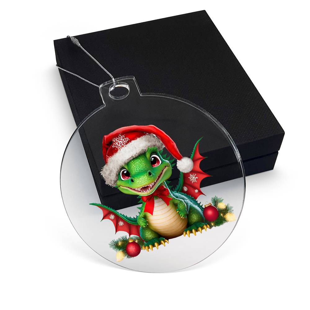 Dinosaur Acrylic Ornament-[Heartfelt Family Gift]