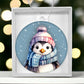 Winter Penguin Christmas Ornament Festive Tree Decoration - Adorable Holiday Dcor for Your Home-[Heartfelt Family Gift]