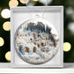 3D Winter Scene Acrylic Ornament - Add a Touch of Winter Wonderland to Your Home-[Heartfelt Family Gift]