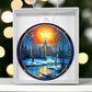 Deer Snow Christmas Ornament - Festive Holiday Tree Decoration-[Heartfelt Family Gift]