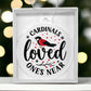 Cardinal Memorial Acrylic Ornament-[Heartfelt Family Gift]
