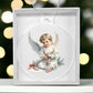Angel Christmas Tree Ornament - Handcrafted Holiday Decoration-[Heartfelt Family Gift]