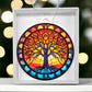 Tree of Life Christmas Ornament - Acrylic and Festive Decor for the Holidays-[Heartfelt Family Gift]