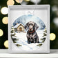 Dog Breakaway 3D Effect Acrylic Ornament-[Heartfelt Family Gift]