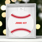 Personalized Baseball Player Christmas Tree Ornament-[Heartfelt Family Gift]