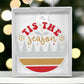 Monogrammed Christmas Ornament - Tis the Season Decoration-[Heartfelt Family Gift]