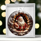 Santa Acrylic Ornament-[Heartfelt Family Gift]