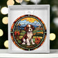 Beagle Christmas Ornament - Adorable Acrylic Holiday Decor for Dog Lovers-[Heartfelt Family Gift]