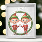 Handcrafted Elves Christmas Ornament - Festive Holiday Decor for Your Tree-[Heartfelt Family Gift]