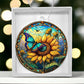 Sunflower Acrylic Ornament-[Heartfelt Family Gift]