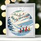 Kids Sledding Christmas Ornament - Handmade Winter Adventure Decor or Gift-[Heartfelt Family Gift]