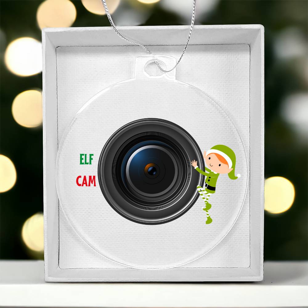Elf Cam Christmas Ornament-[Heartfelt Family Gift]