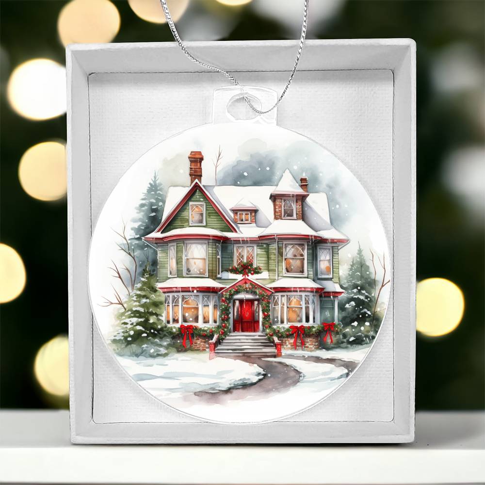 Victorian Christmas Ornament - Festive and Detailed Holiday Decor-[Heartfelt Family Gift]