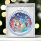 Snow Day Snow Angels Christmas Ornament - Festive Holiday Decoration-[Heartfelt Family Gift]