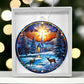 Holiday Deer in Snow Ornament - Christmas Tree Decor-[Heartfelt Family Gift]
