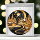 Village Quilling Effect Acrylic Ornament-[Heartfelt Family Gift]
