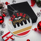 Monogrammed Christmas Ornament - Tis the Season Decoration-[Heartfelt Family Gift]
