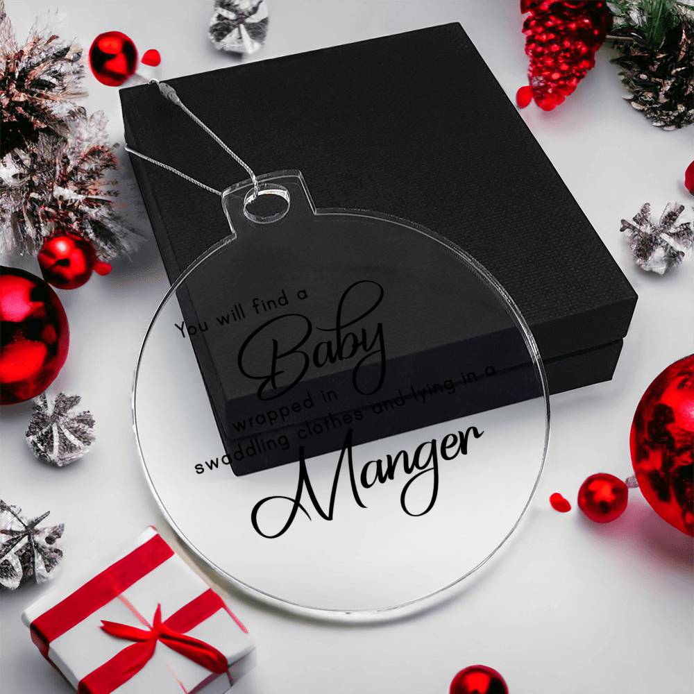 Bible Quotes Religious Christmas Ornament-[Heartfelt Family Gift]