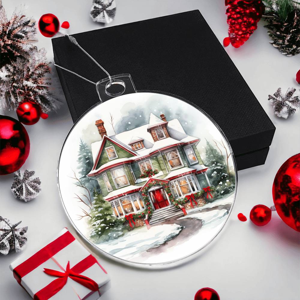 Victorian Christmas Ornament - Festive and Detailed Holiday Decor-[Heartfelt Family Gift]