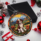 Beagle Christmas Ornament - Adorable Acrylic Holiday Decor for Dog Lovers-[Heartfelt Family Gift]