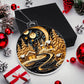 Village Quilling Effect Acrylic Ornament-[Heartfelt Family Gift]