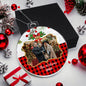 Personalized Family Photo Christmas Tree Ornament - Customizable Holiday Decoration-[Heartfelt Family Gift]