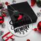 Cardinal Memorial Acrylic Ornament-[Heartfelt Family Gift]