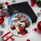Acrylic Santa Christmas Ornament - Festive Holiday Decoration-[Heartfelt Family Gift]