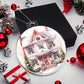 Victorian Houses Christmas Ornament - Acrylic Holiday Decor-[Heartfelt Family Gift]