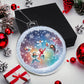 Snow Day Snow Angels Christmas Ornament - Festive Holiday Decoration-[Heartfelt Family Gift]