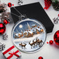 Monogrammed Reindeer Ornament from the North Pole - Perfect for Christmas Decor-[Heartfelt Family Gift]