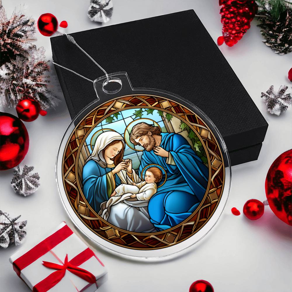 Nativity Christmas Tree Ornament-[Heartfelt Family Gift]